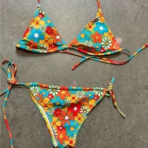 Colorful bikini